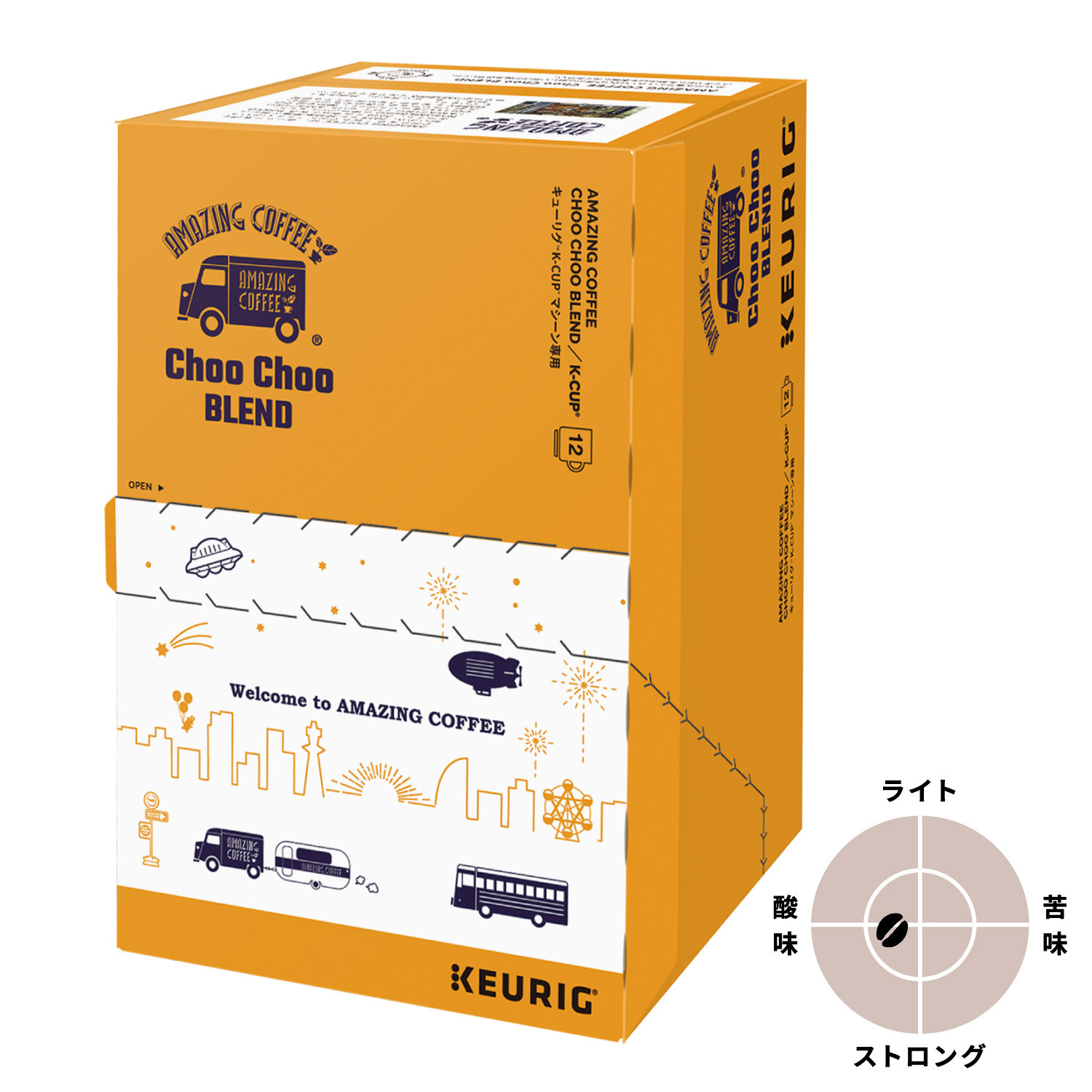 キューリグ Ｋカップ ＜アメイジングコーヒー 　チューチューブレンド＞