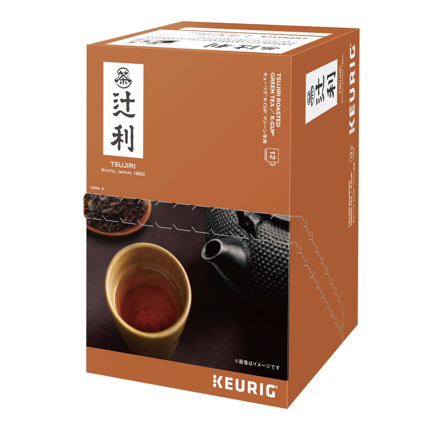 キューリグ Ｋカップ ＜辻利　宇治ほうじ茶＞