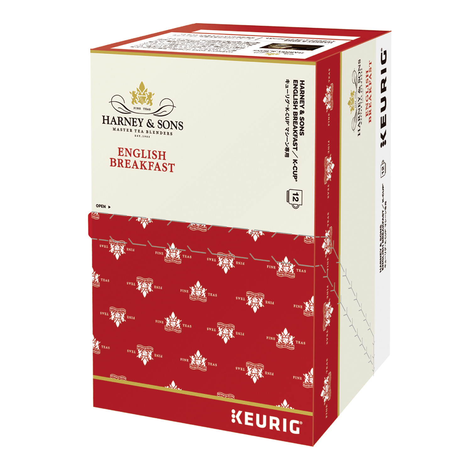 キューリグ Ｋカップ ＨＡＲＮＥＹ＆ＳＯＮＳ イングリッシュ・ ブレックファースト １箱  