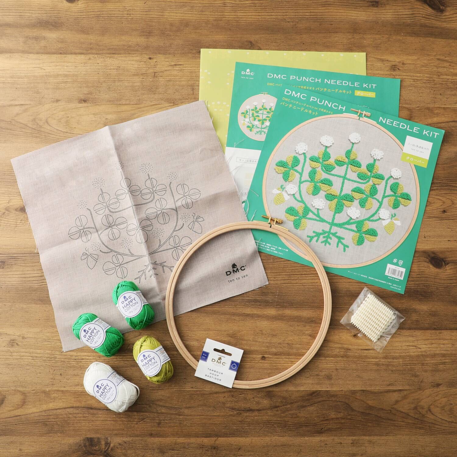 ＤＭＣ 点と線模様製作所 岡理恵子さん コラボレーション パンチニードルキット