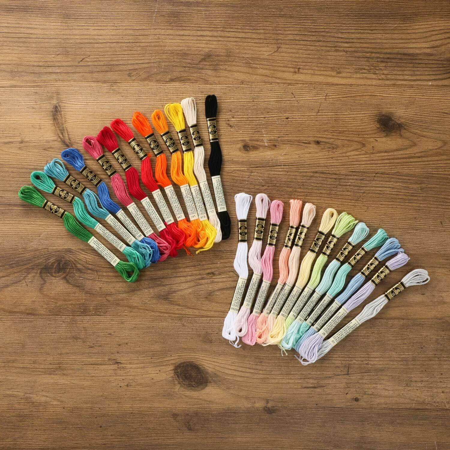 ＤＭＣ ２５番刺しゅう糸 バリエーションセット