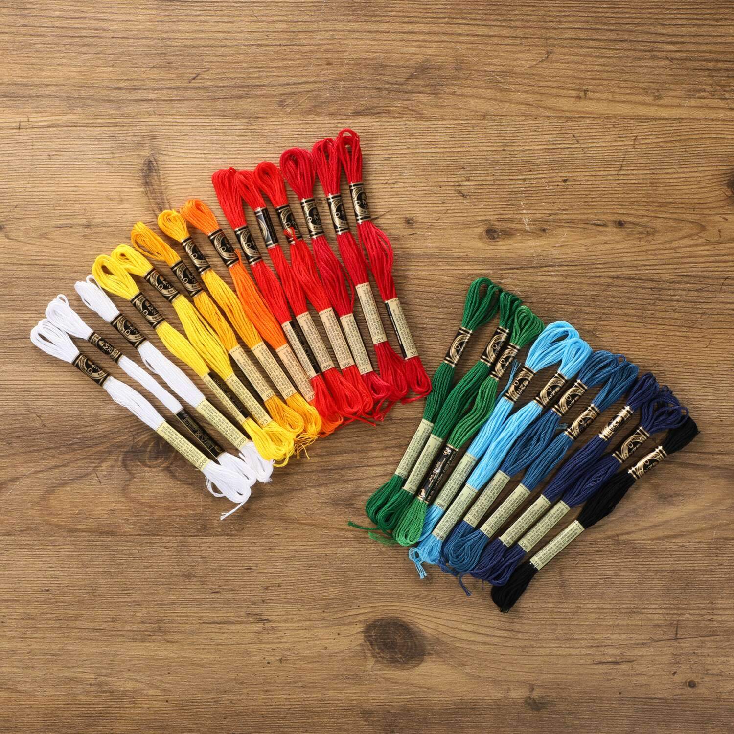 ＤＭＣ ２５番刺しゅう糸 フラッグセット