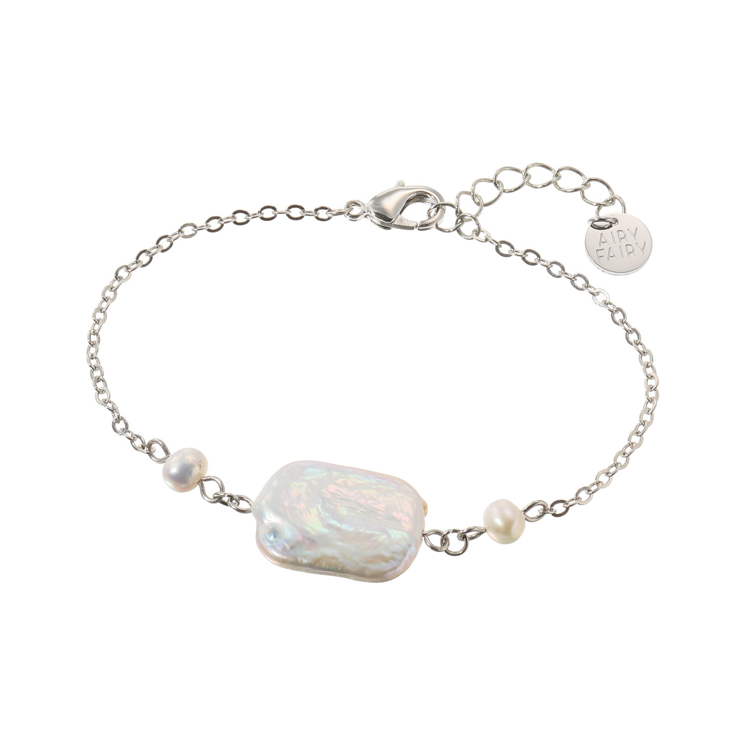 エアリーフェアリー 淡水パール シンプルモダン ブレスレット