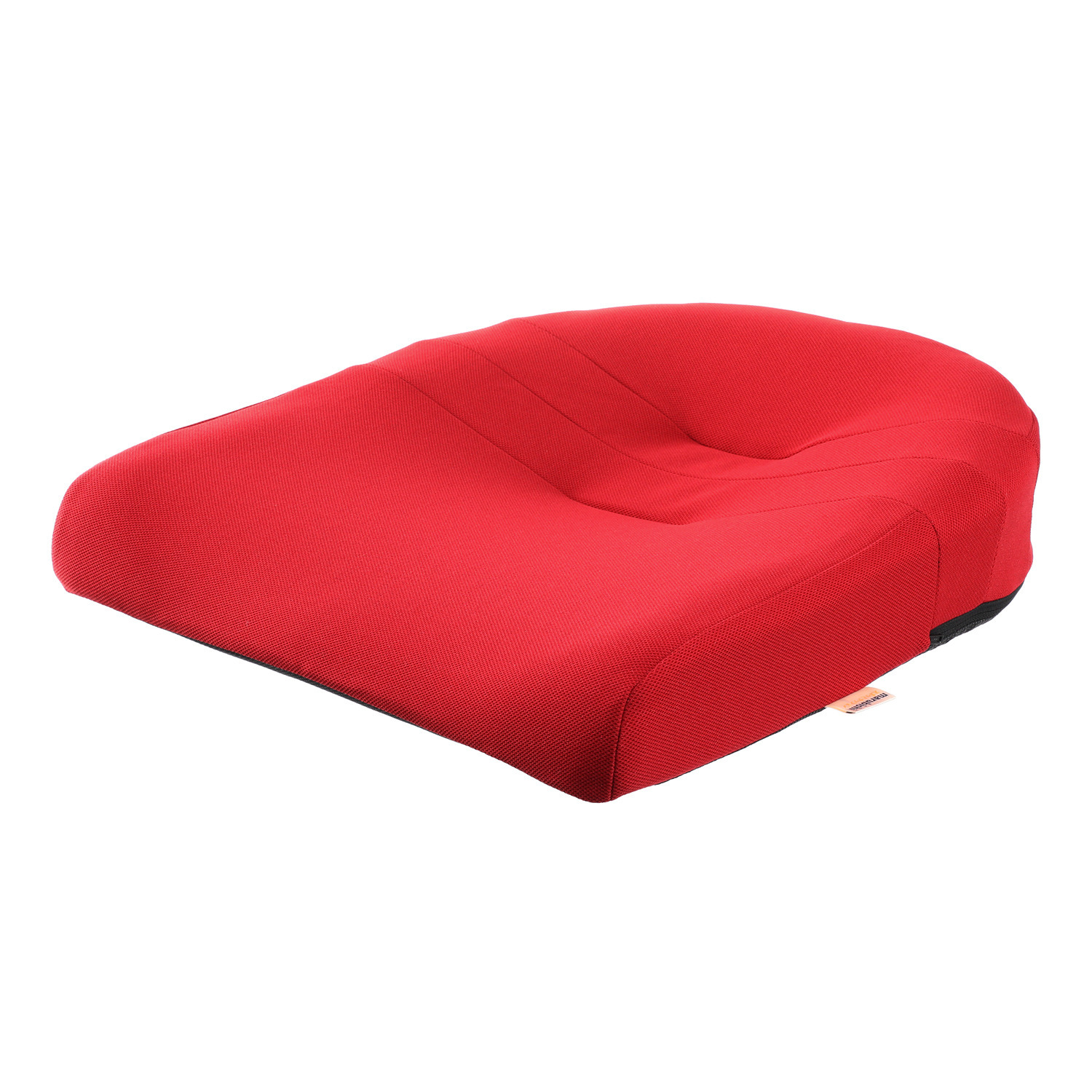 体圧分散性に優れた 立体形状 正しい姿勢で 座りやすい構造 スポッとクッションα