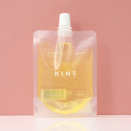 KINS 美肌菌発想で しっとりなめらか肌へ 贅沢クレンジングオイル