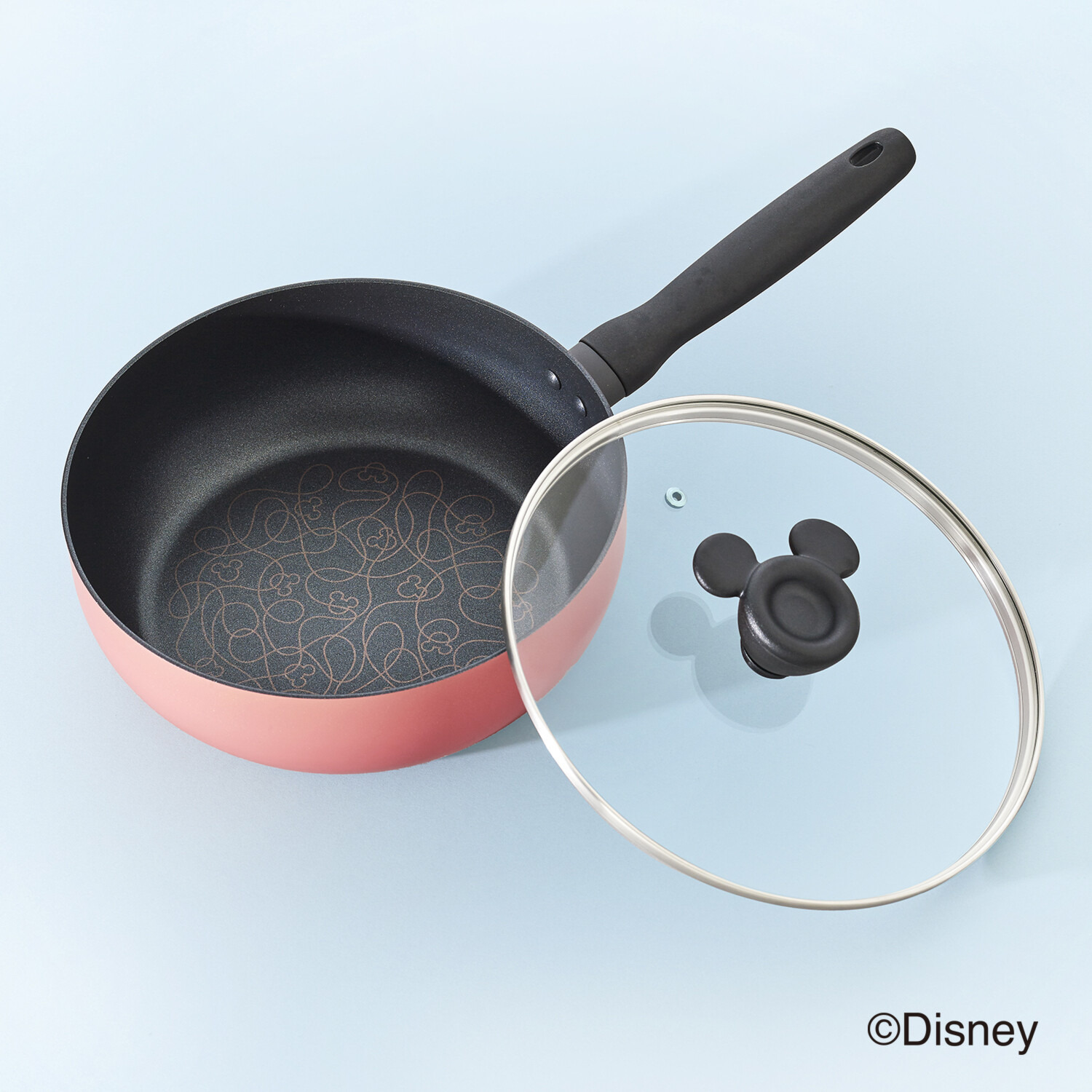 キッチンを特別な空間に！ マイヤー ディズニー アーサンコレクション シェフズパン ＜２４ｃｍ＞ 蓋付セット