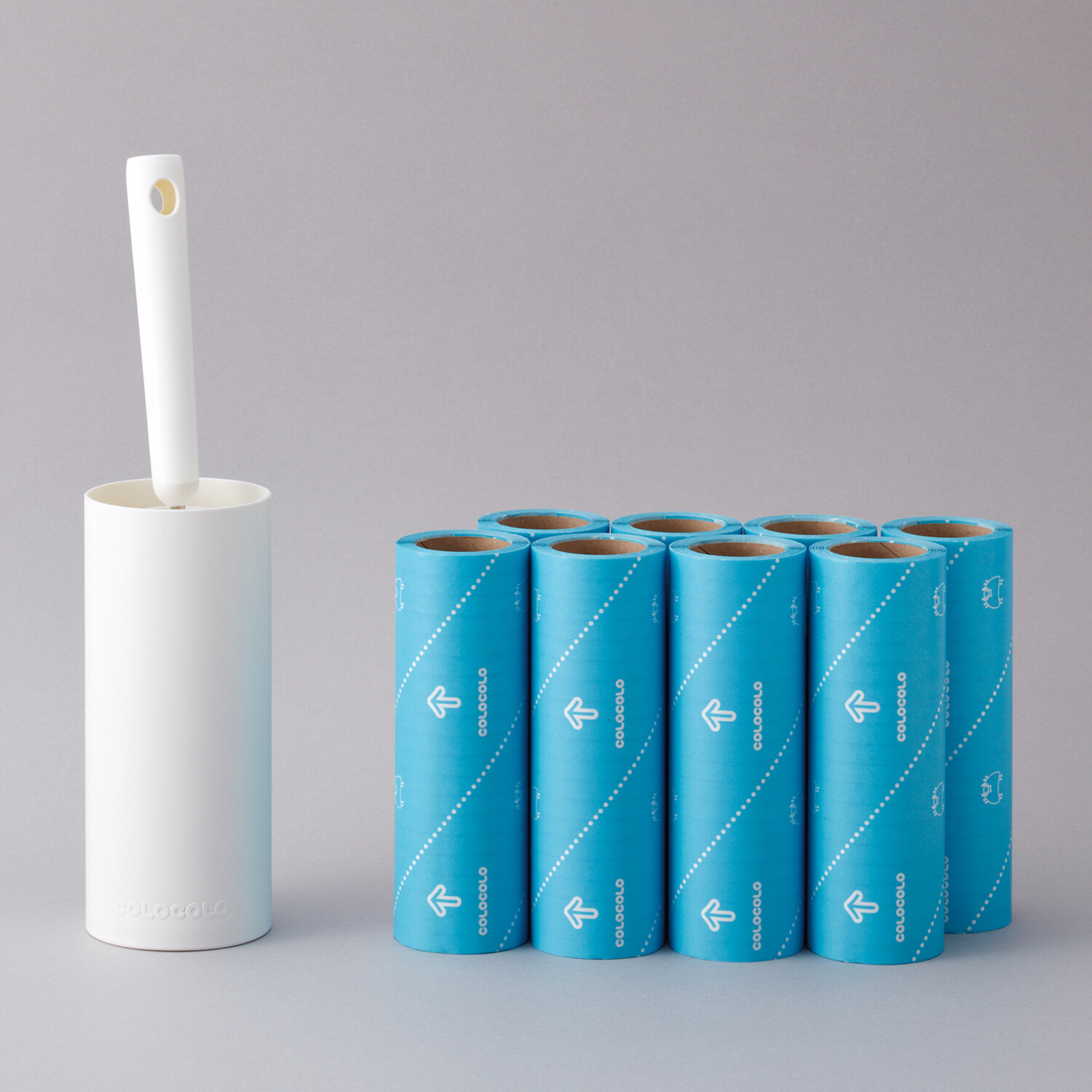 独自の三層立体粘着加工で お掃除しながら手軽に しっかりダニ対策 コロコロダニクリーナー 特別セット