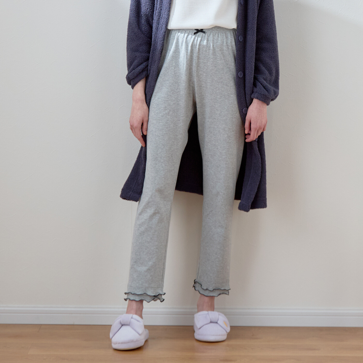 ナルエー コットン１００％天竺 おやすみレギンス