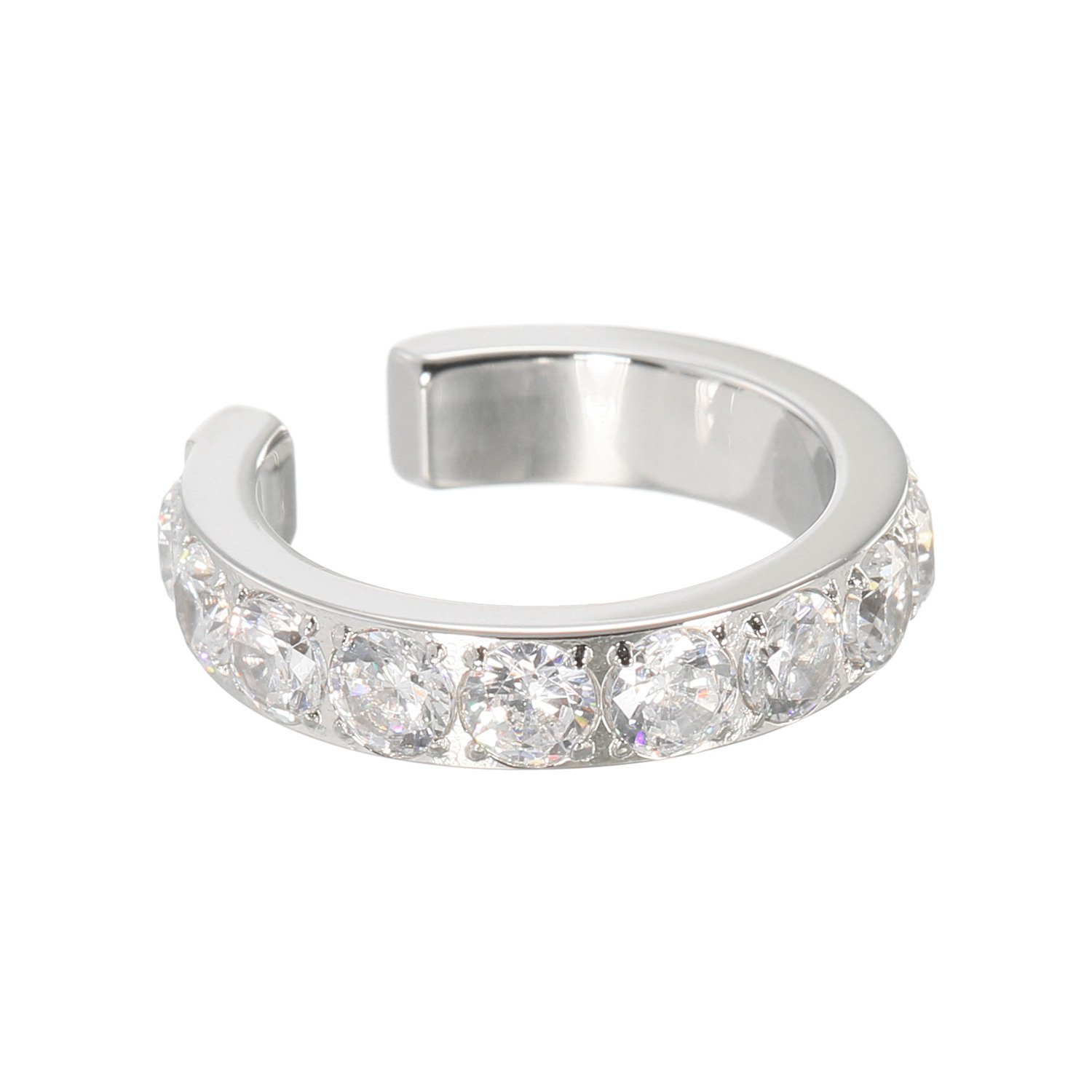 ラフィナリスタ サージカルステンレス ＣＺ シングルライン イヤーカフ ＜片側のみ＞