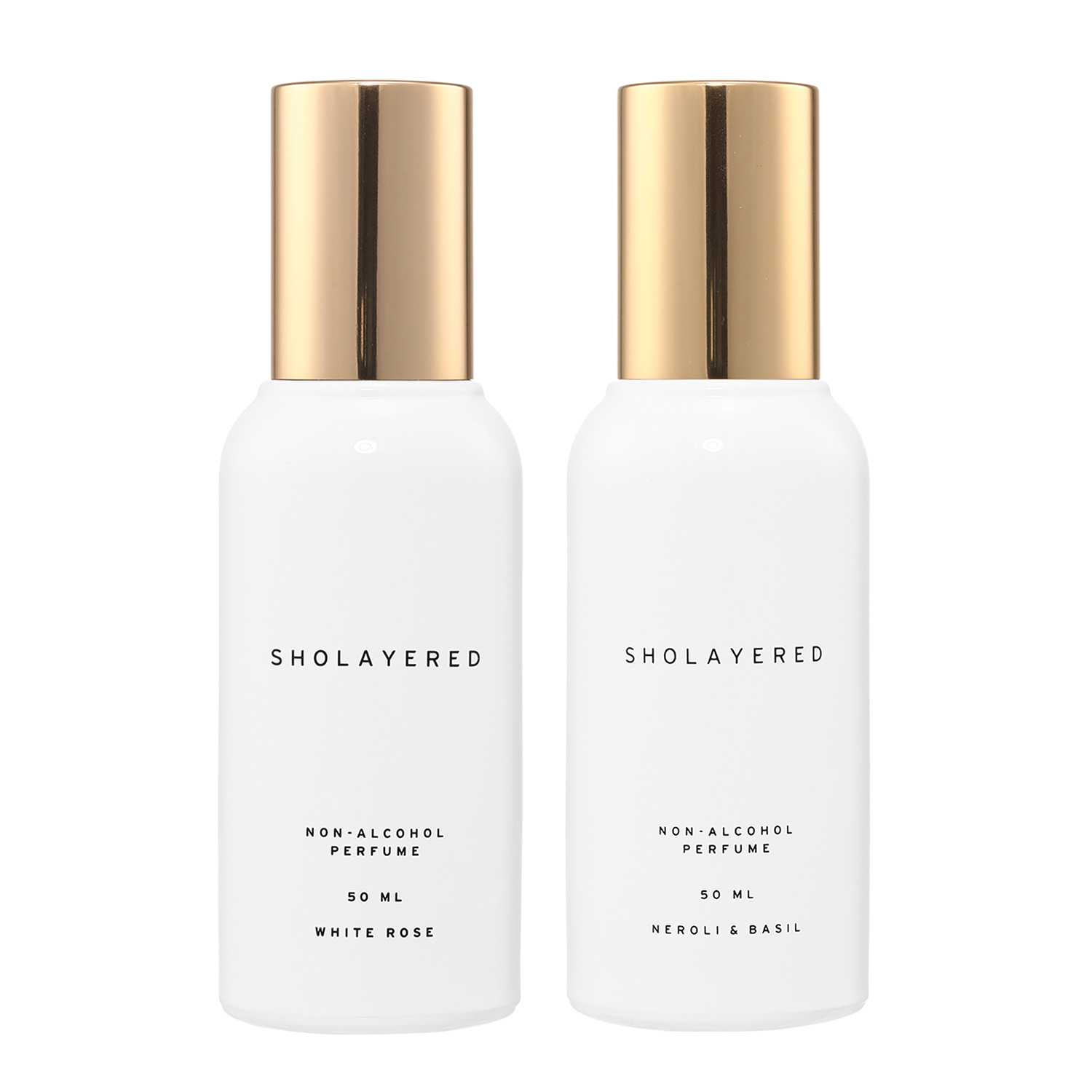 ショーレイヤード 爽やかに、艶やかに ノンアルコール香水 “ネロリバジル”＆ “ホワイトローズ” 特別セット