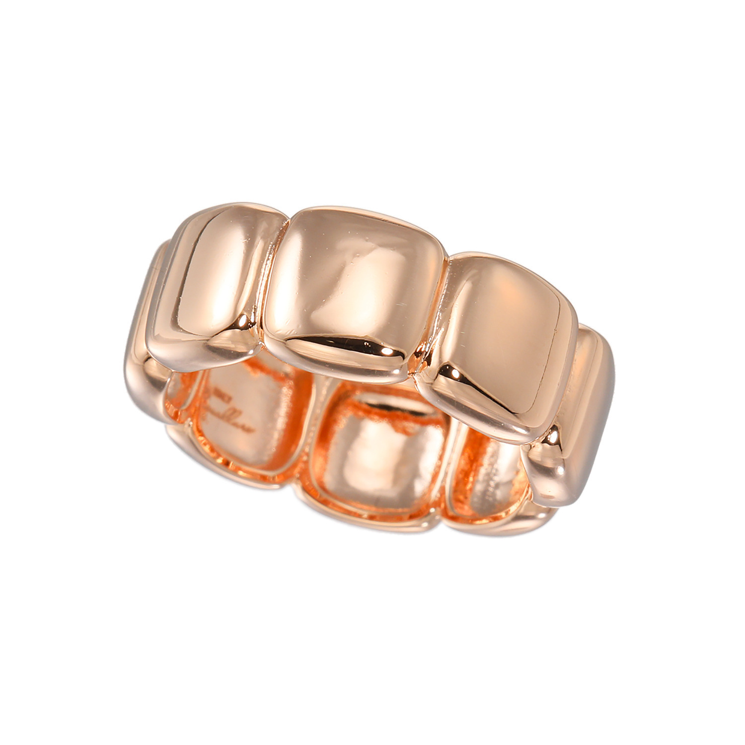 ローザリュール スクエアプレート リング