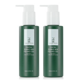 エルツティン 韓国大手美容サロン発 美容ピーリングケア ジェルから濃密泡に変化！ バブルスキンピールジェル ２本セット 