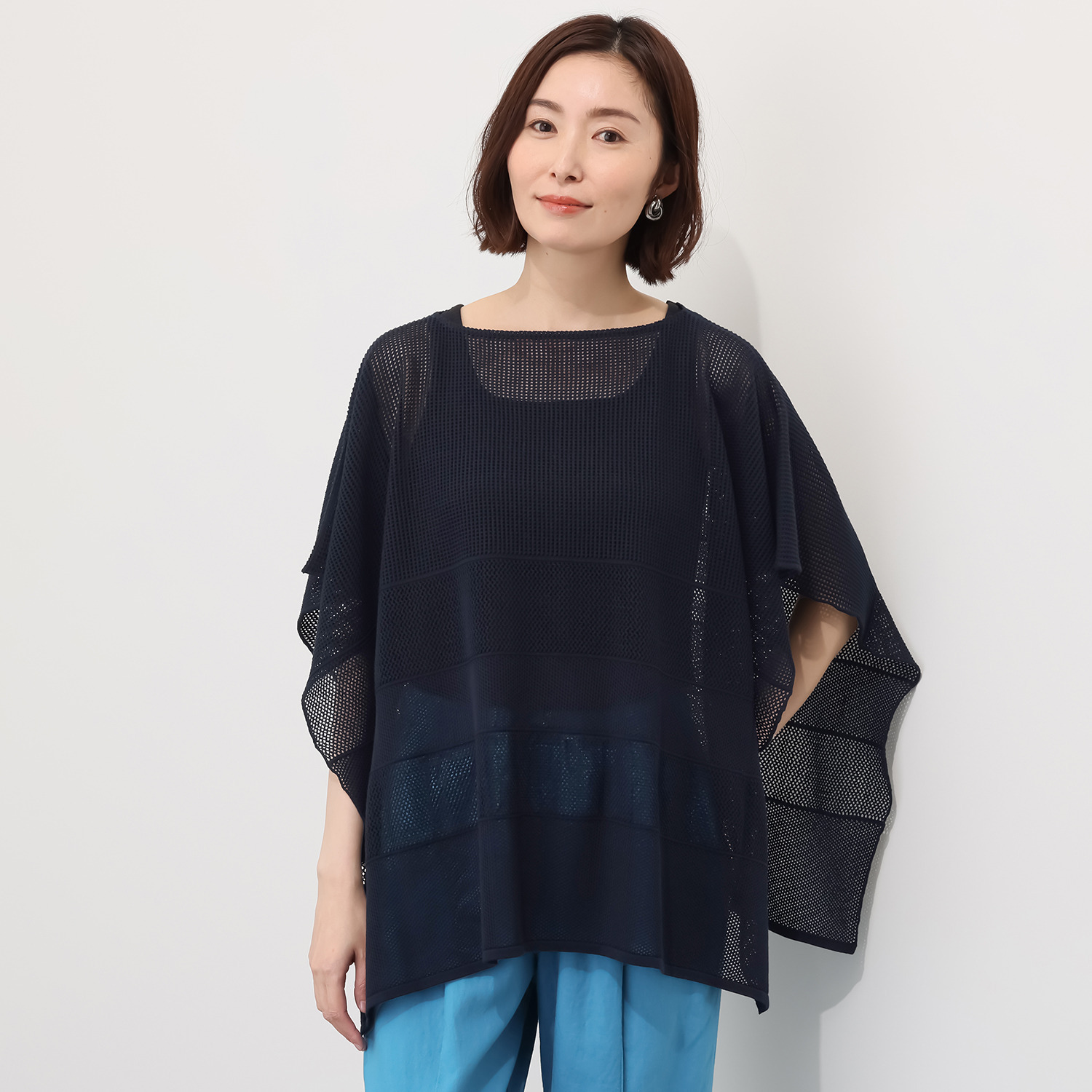 ベル・モード 日本製 ストールポンチョ