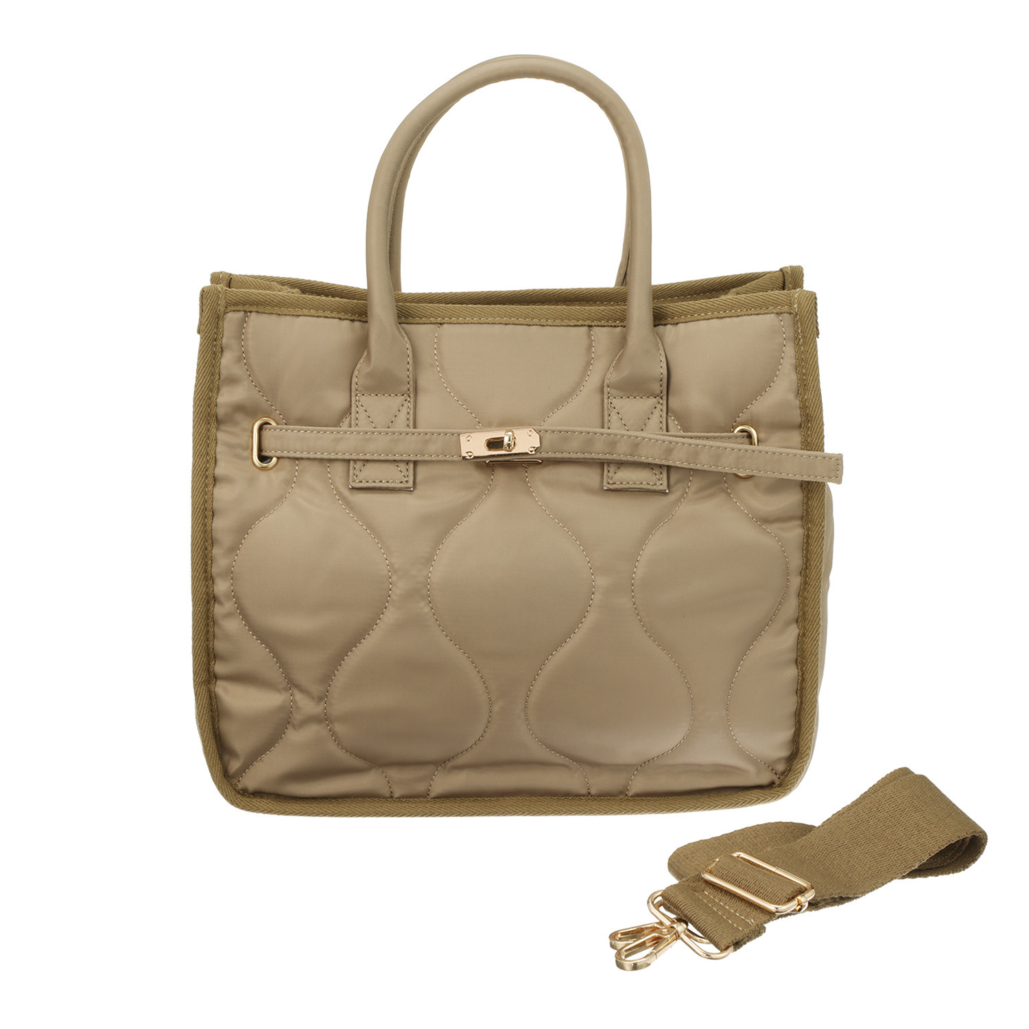 クーコ キルティング ２ウェイトートバッグ