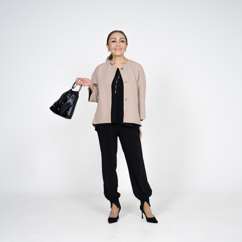 エアリーフェアリー はくだけでおしゃれな ジョガーパンツ