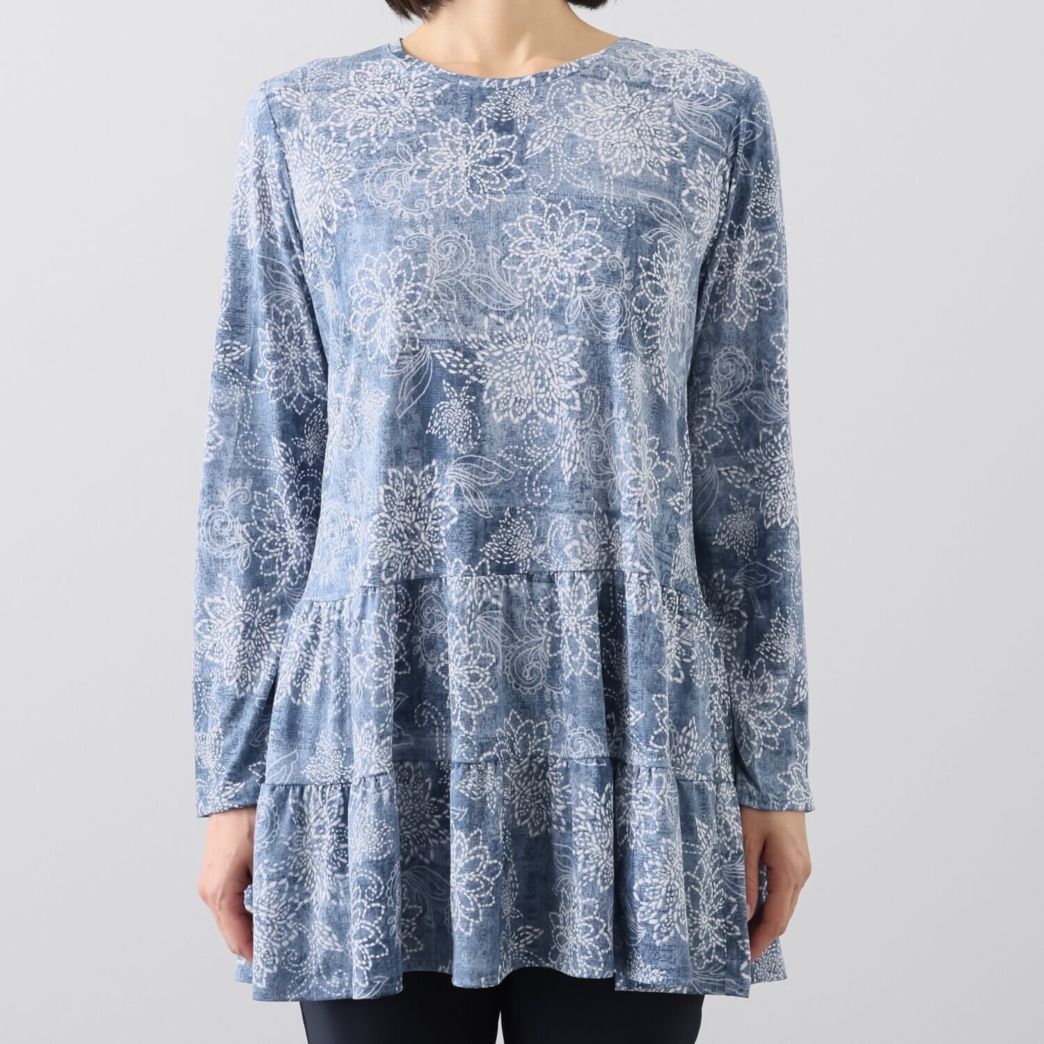 ダジュール ティアードデザイン チュニック