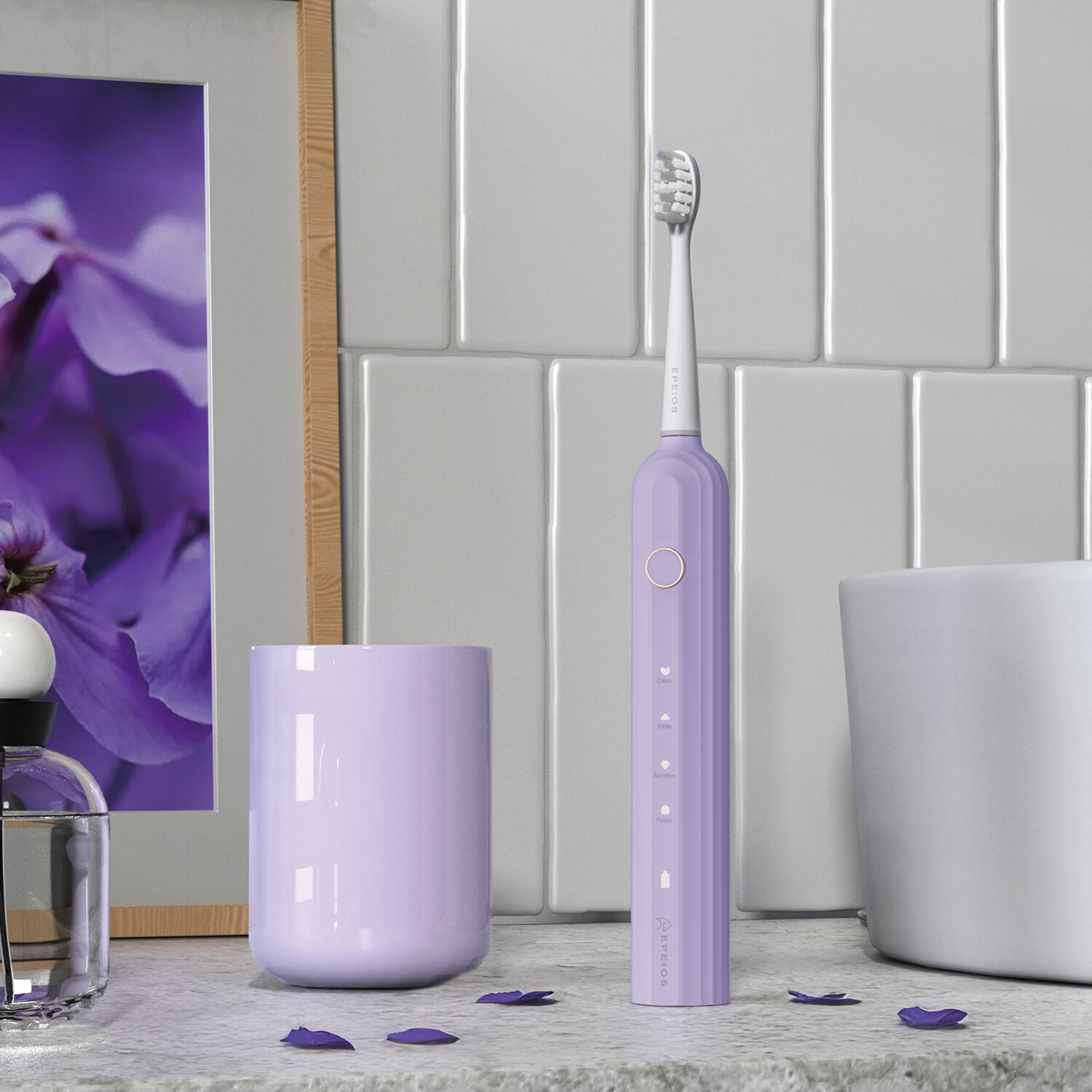 エペイオス １回の充電で 最長約１８０日間使える！ 音波電動歯ブラシ “オーケア” ＥＰＥＴ００３