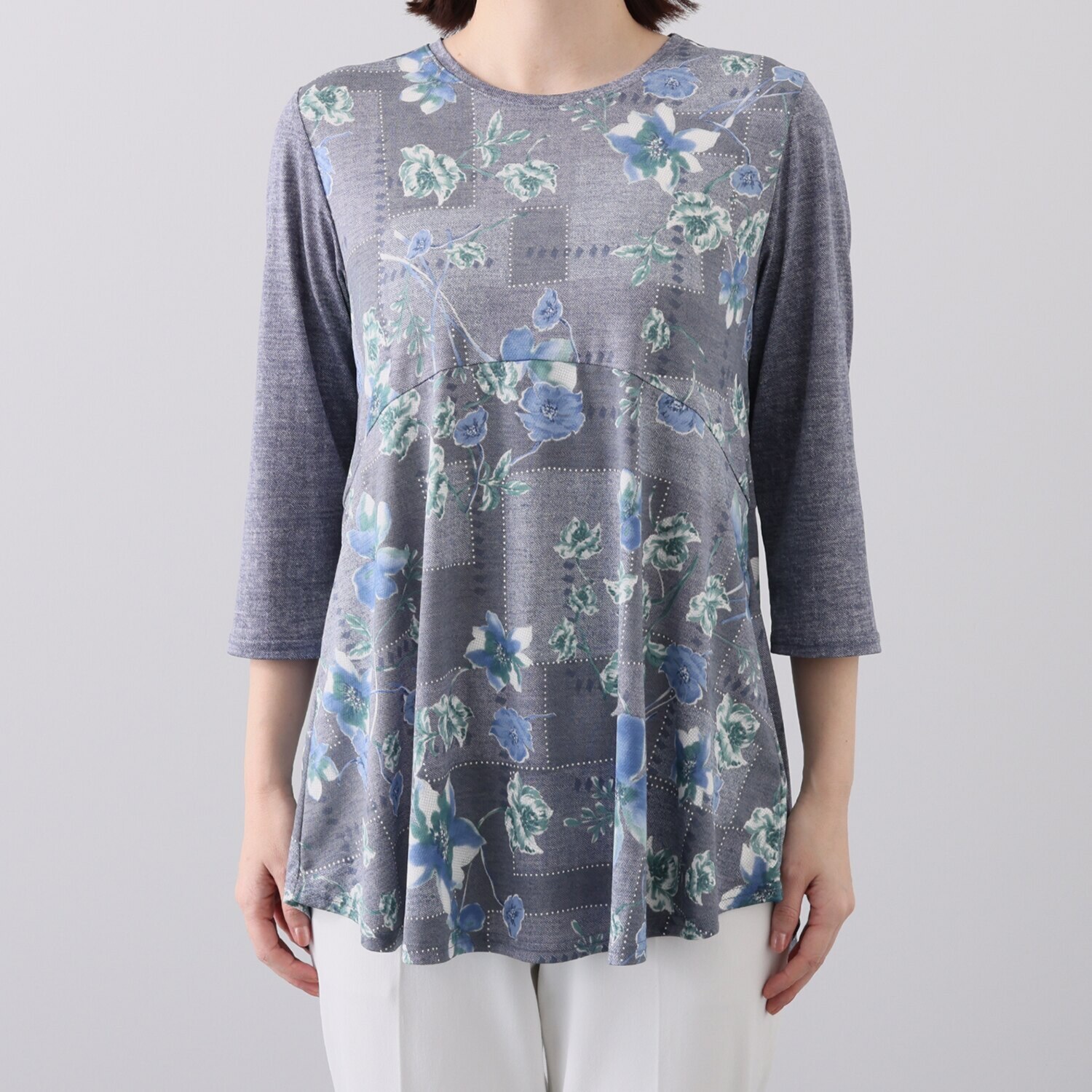 ダジュール プリントデザイン チュニック