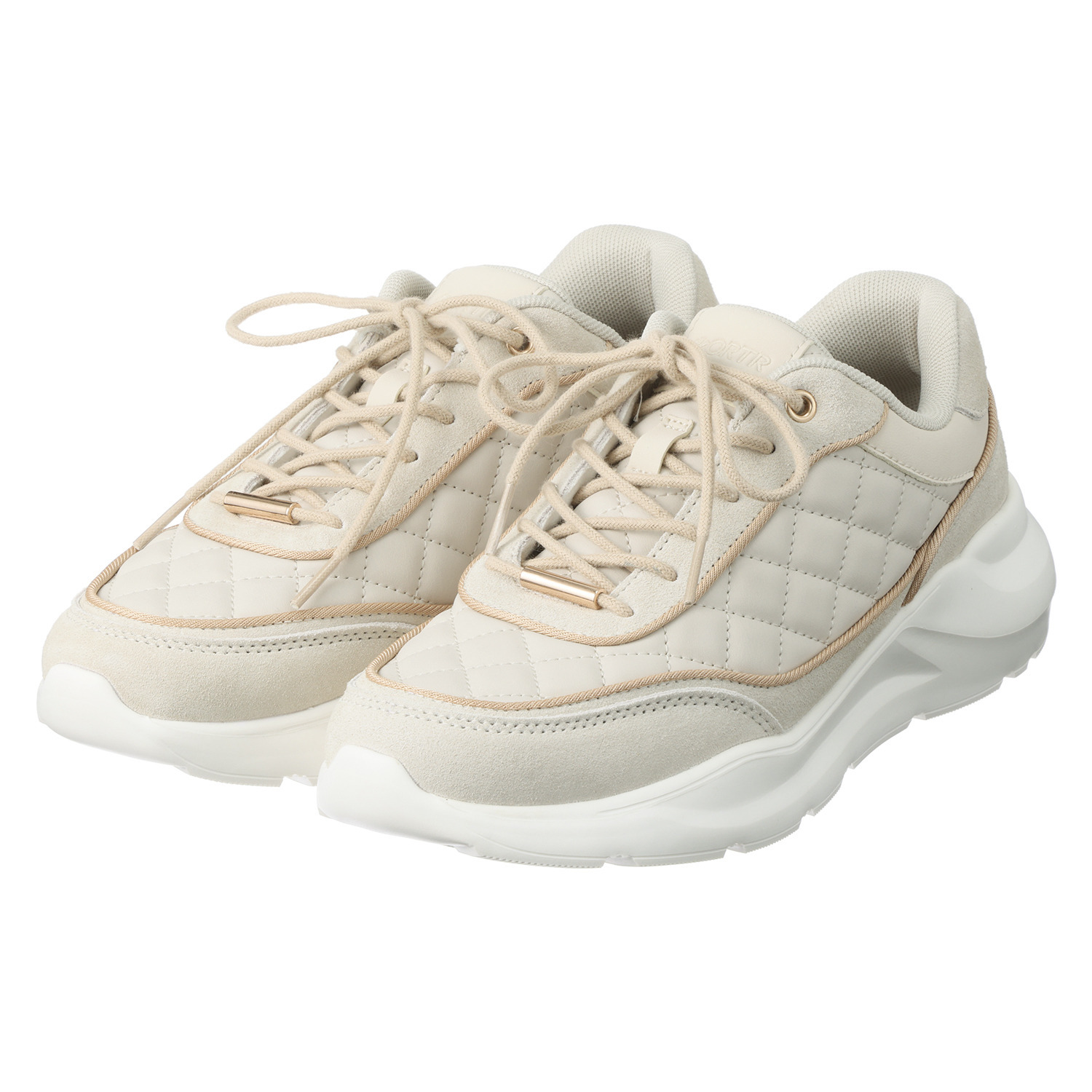 オリエンタルトラフィック “ＯＲＴＲ” キルティングデザイン スニーカー