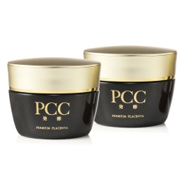 リニューアル前商品 発酵・熟成国産 馬プラセンタエキス＆ 国産ヒトサイタイ血幹細胞 順化培養液配合！ ＰＣＣ発酵プレミアム リッチ美容クリーム ２個セット 