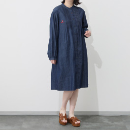 ベティスミス ライトデニム シャツワンピース