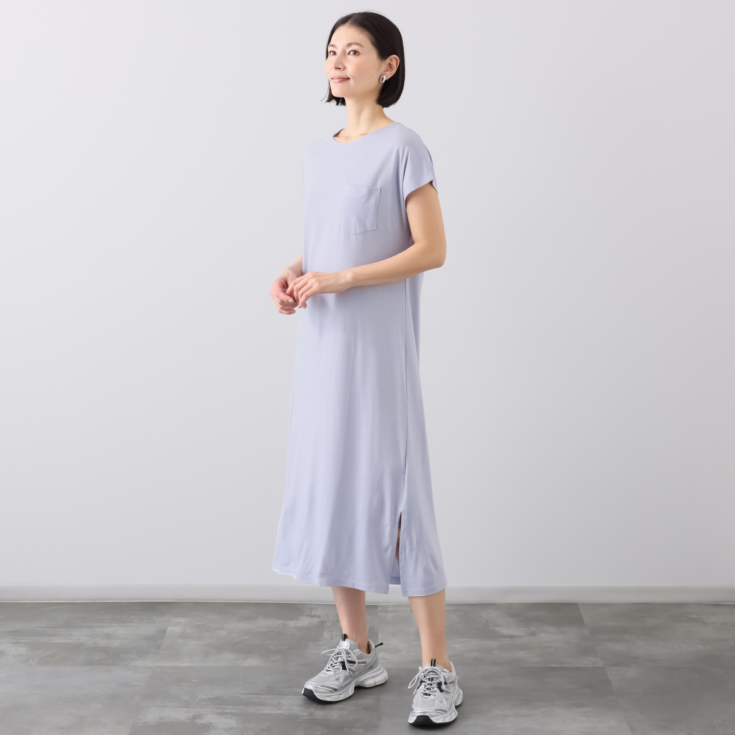 ココンライフ　ドゥ 越前花染め ワンピース