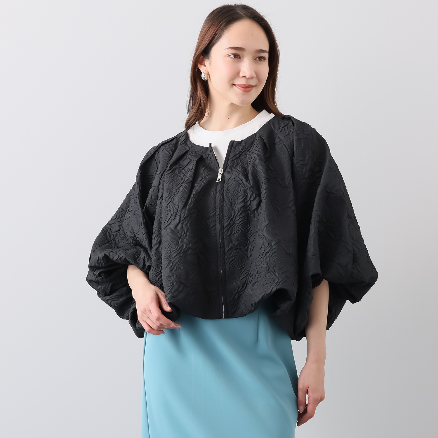 エピデミーク フラワージャガード ブルゾン