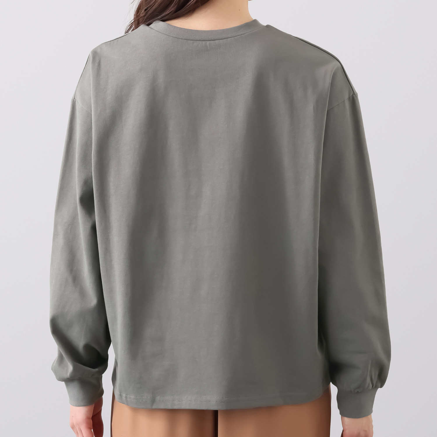 エピデミーク オーガンジー ロゴ ロングＴシャツ
