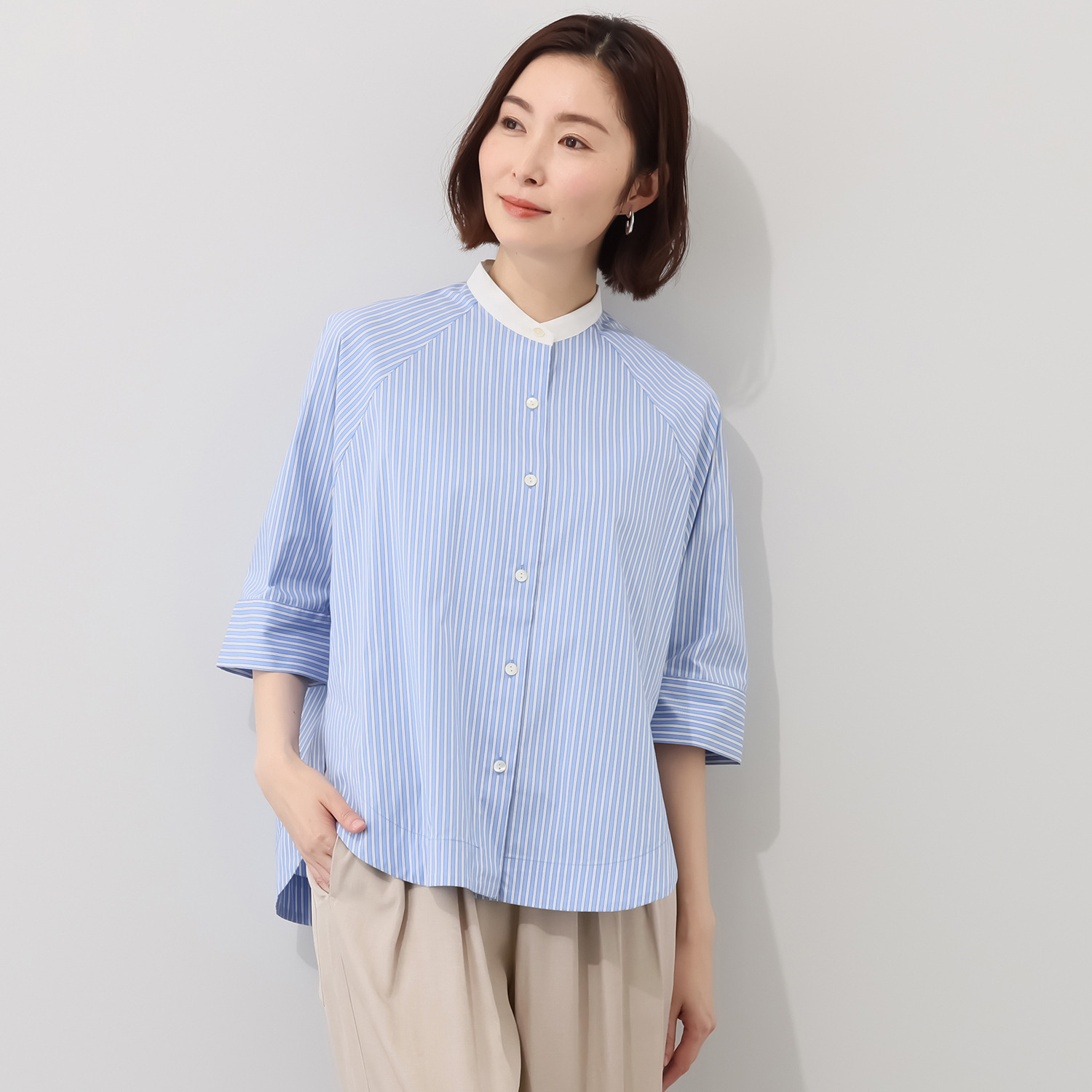 キリ　エ　キリ サークルシルエット ブラウス