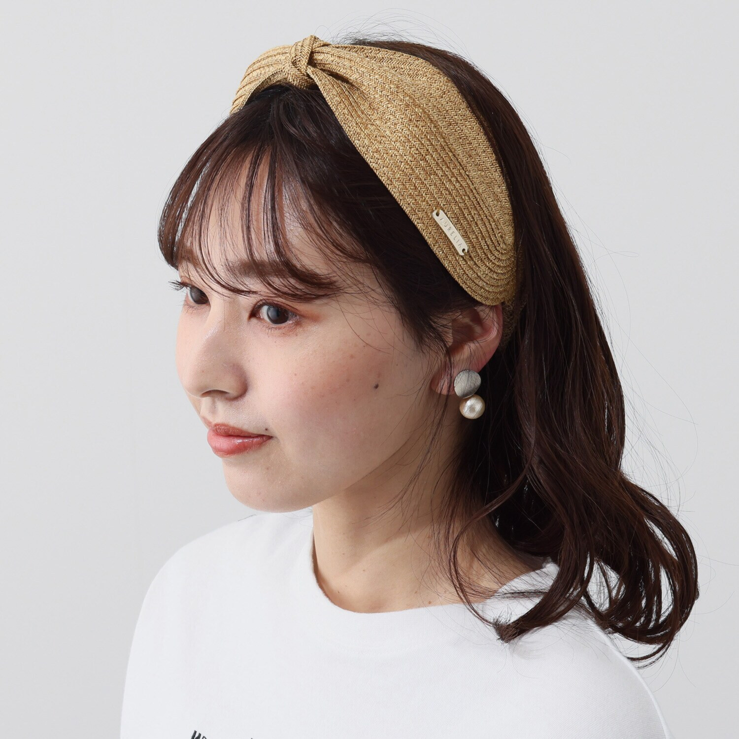 アウレリア 日本製 和紙ブレンドブレード 洗えるヘアバンド