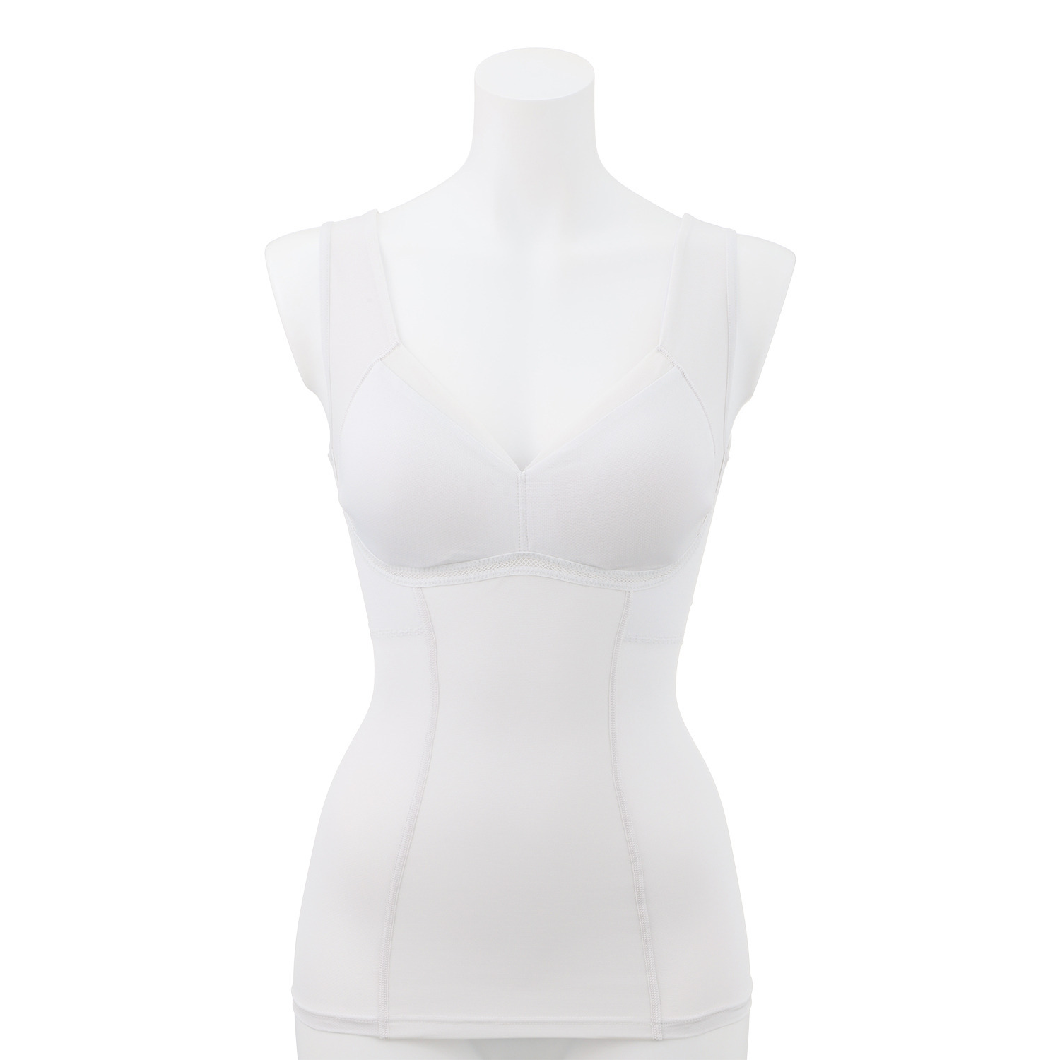 エイジングサポート 吸水速乾 ソフトフィット ブラジャータンクトップ