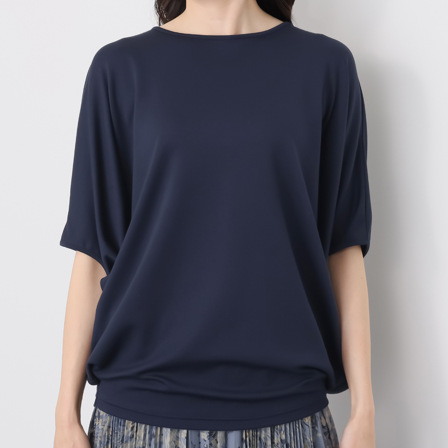 ココンライフ　ドゥ ＵＶカット モダール混 ドルマンスリーブ風 プルオーバー