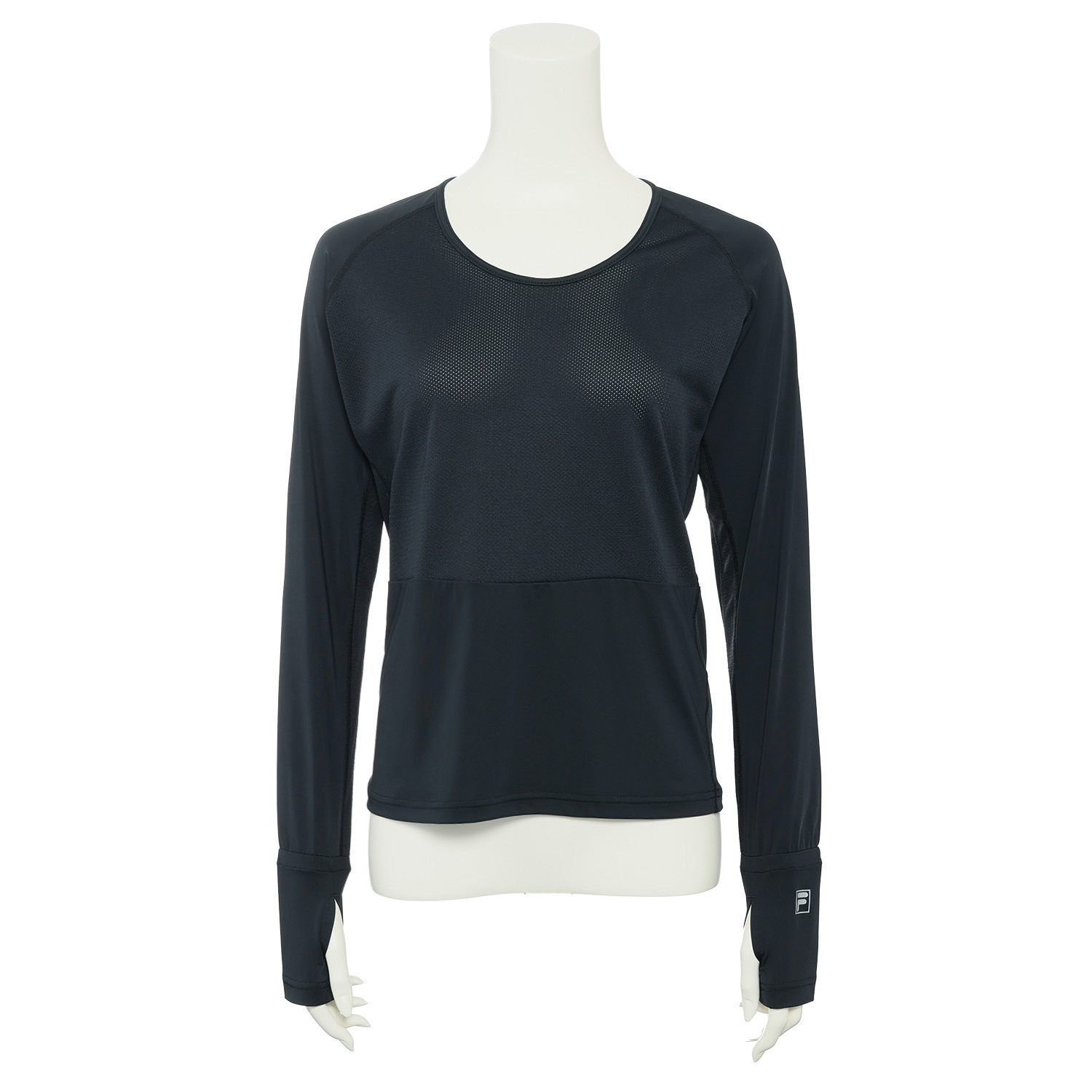 フィラ ＵＶカット・接触冷感・ 吸水速乾 メッシュ切替 Ｕネックインナーシャツ