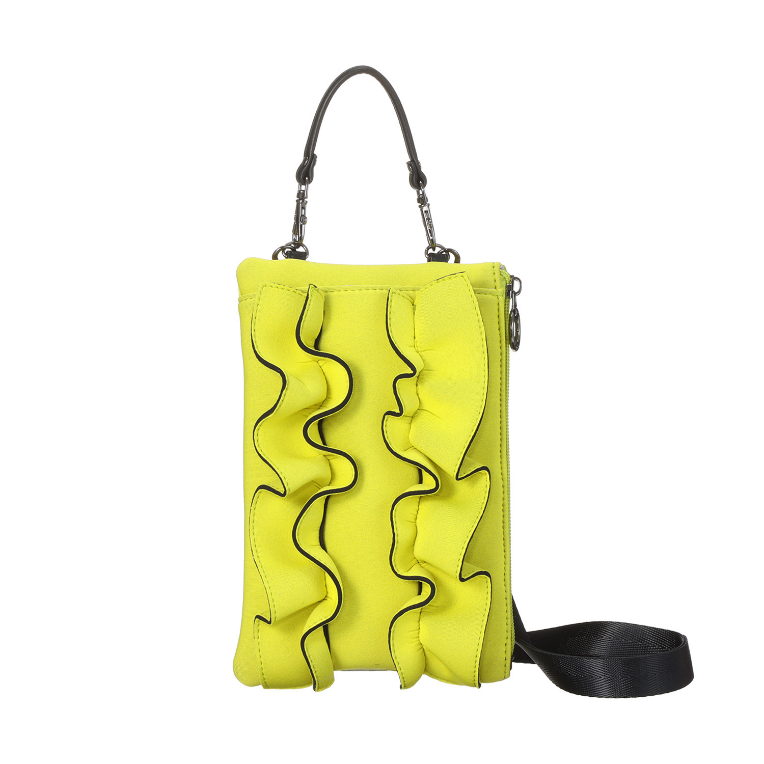 ダジュール フリルデザイン ポシェット