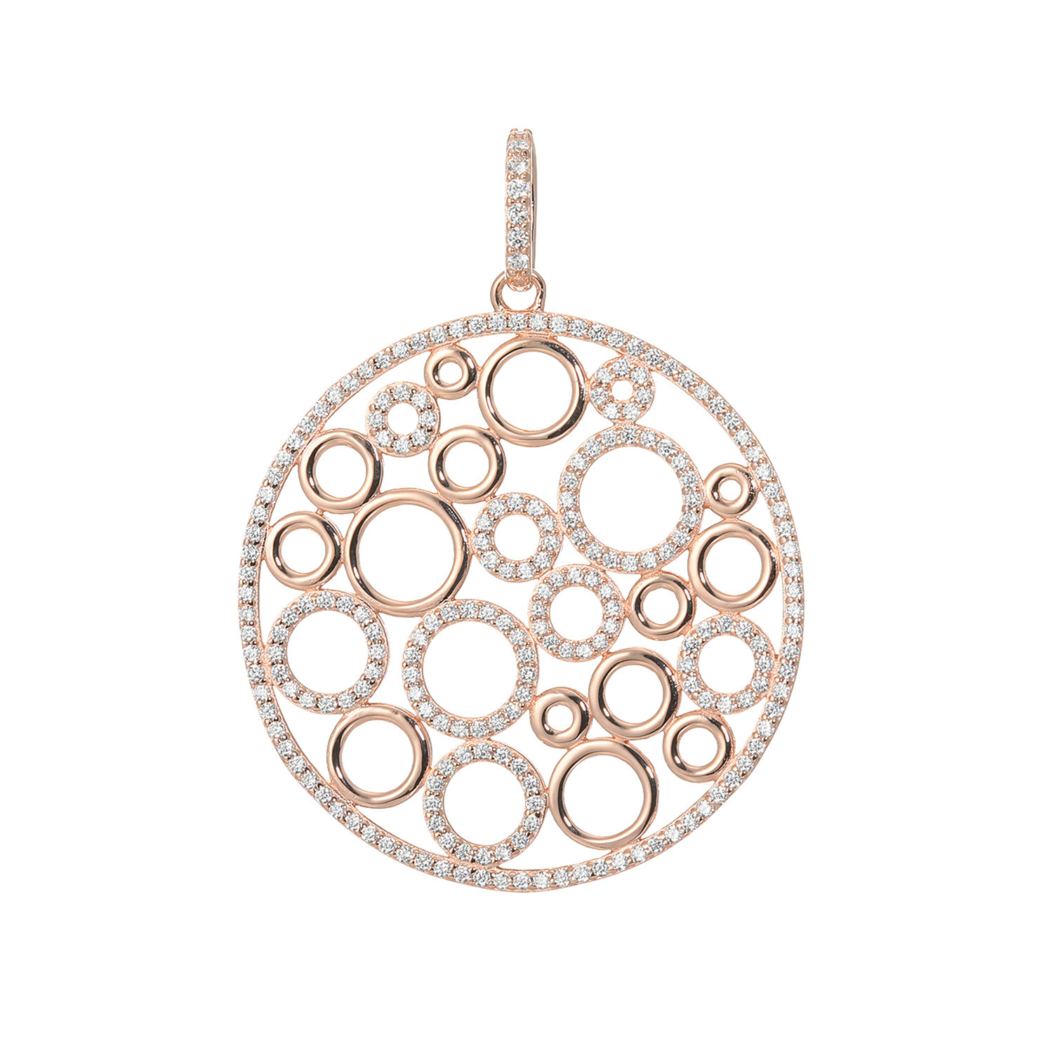 ブリランテステッラ シルバー ＣＺ オーシャンフォーム デザインペンダントトップ