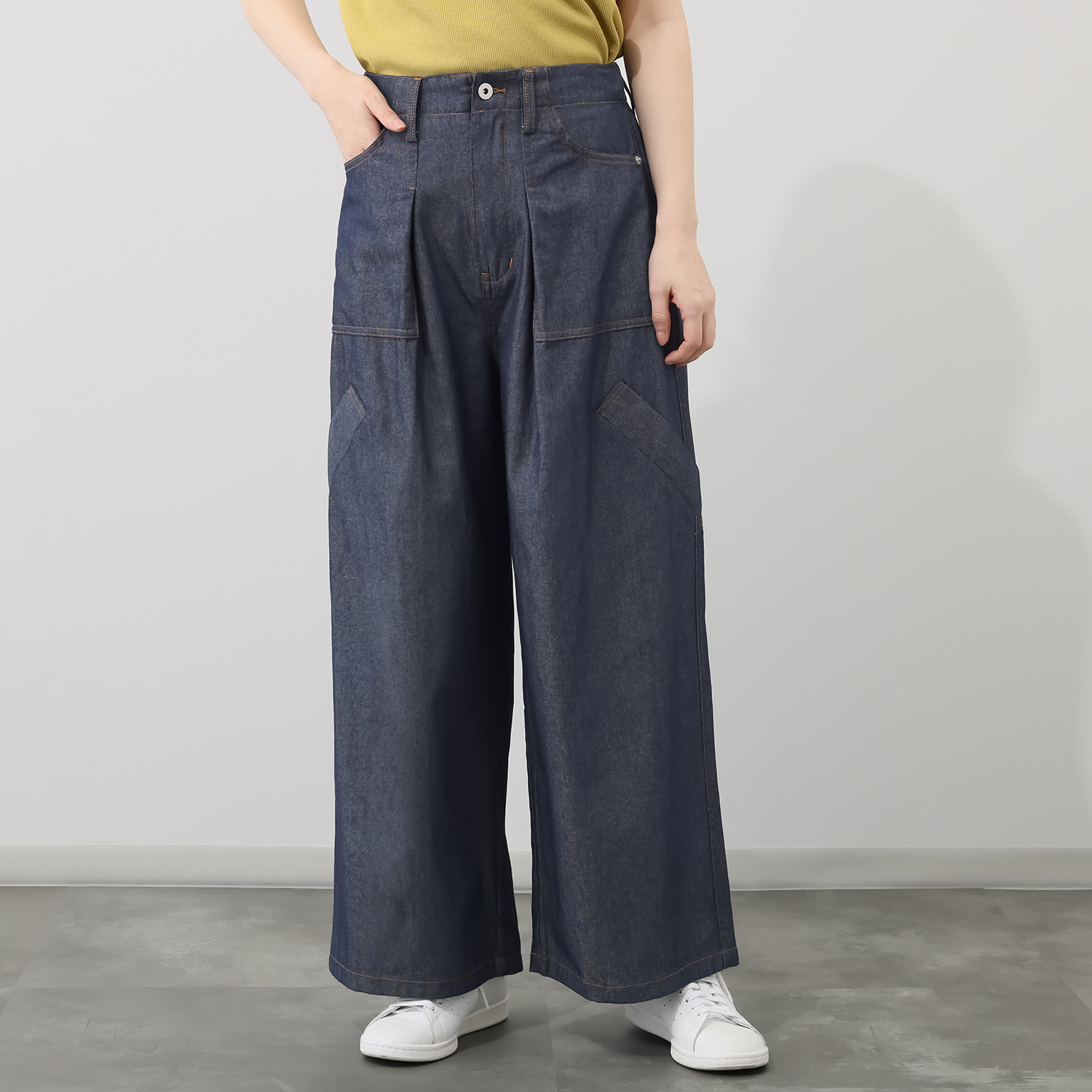 エピデミーク ダンガリーワークパンツ