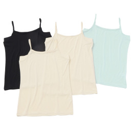 リラキュート カラーはお任せ！ お楽しみ袋 汗取り付キャミソール ４枚セット