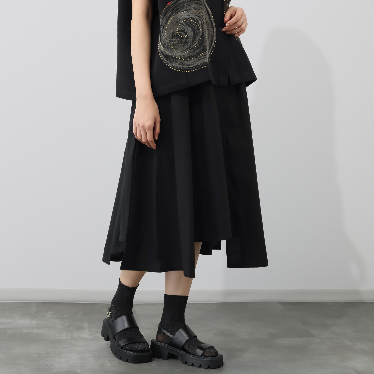 創作りょう マルチヘムスカート