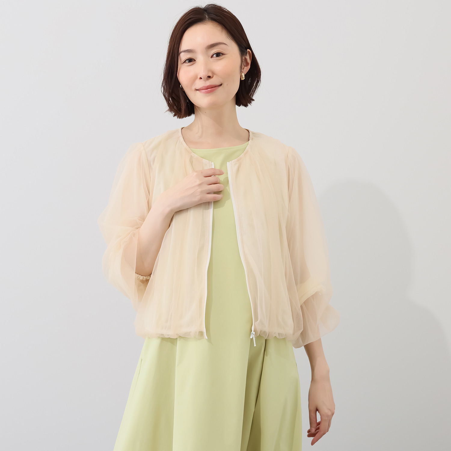 ボンボン・エ・ショコラ チュールブルゾン