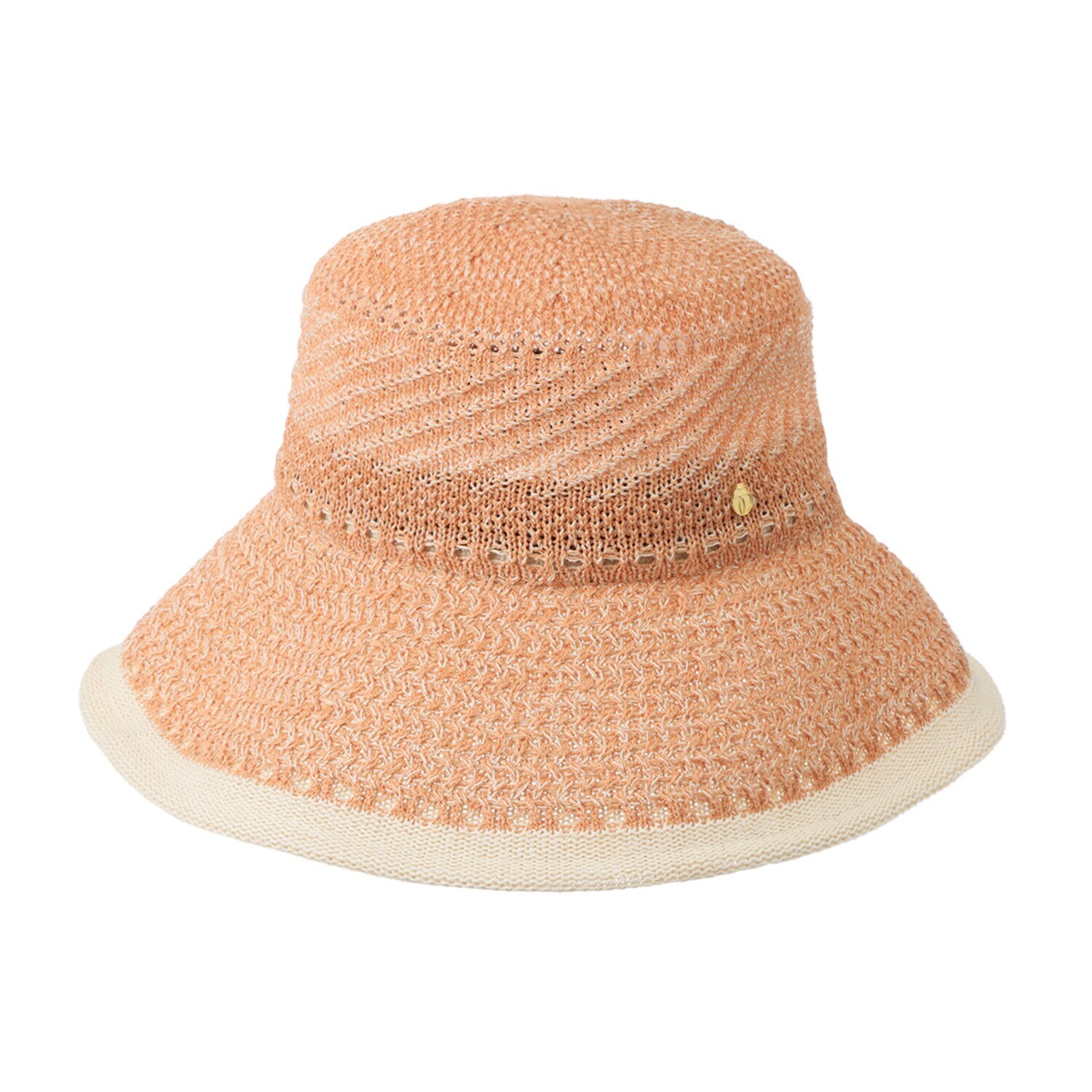 ベル・モード 日本製 麻混の涼やか 広つばクローシュ