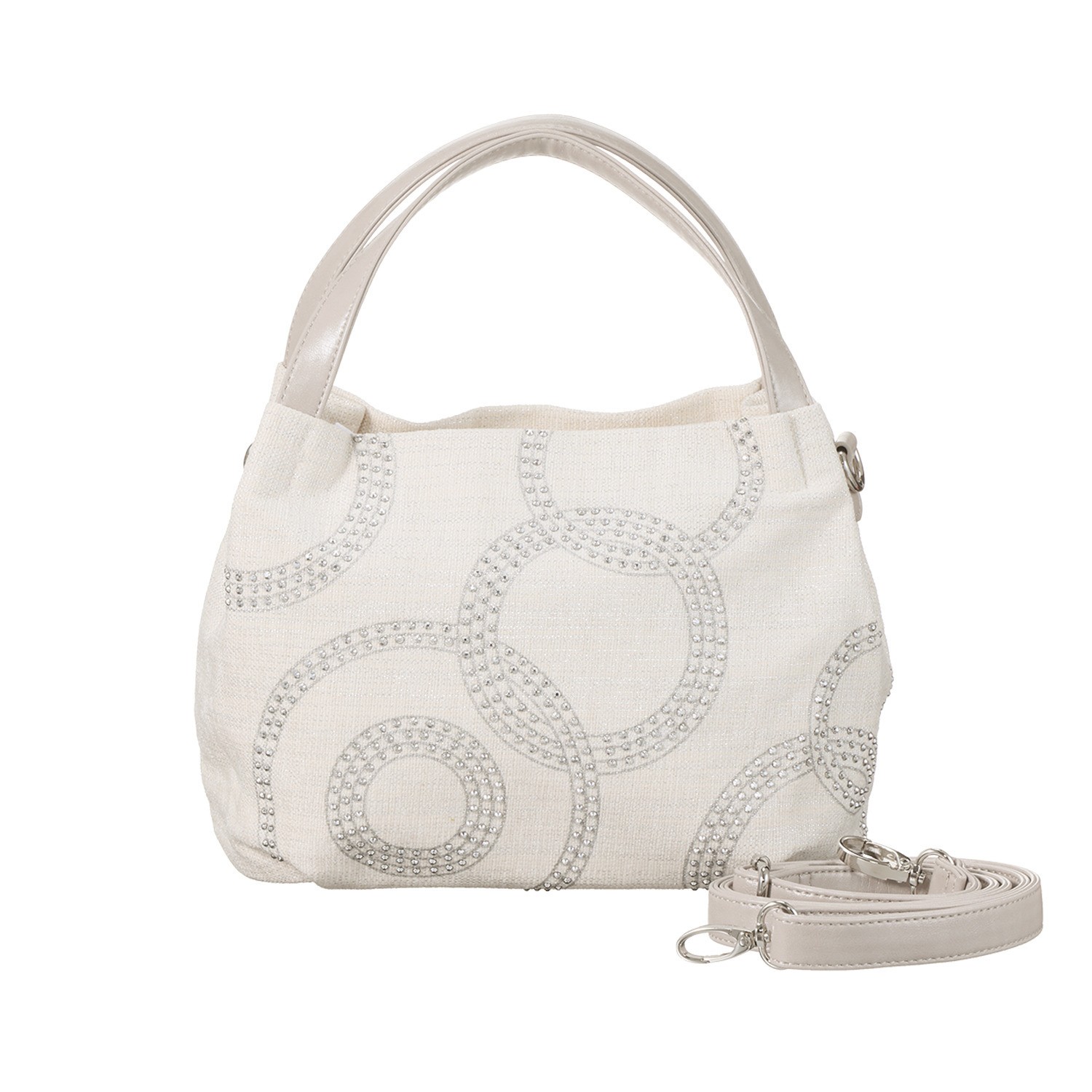 ダジュール ラインストーン リングデザイン ２ウェイバッグ