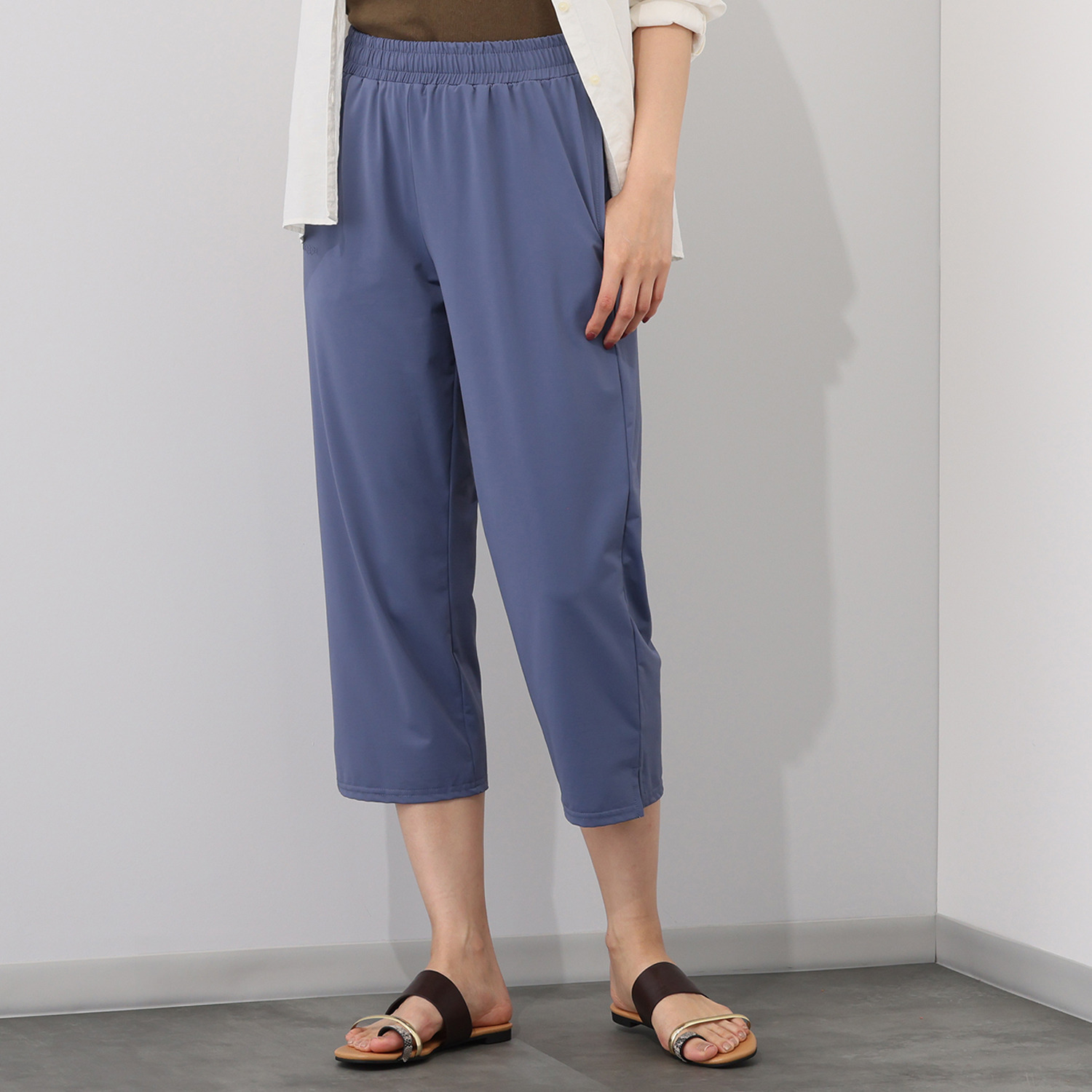 カッパ UVカット・接触冷感 吸水速乾 クロスメッシュ 七分丈パンツ