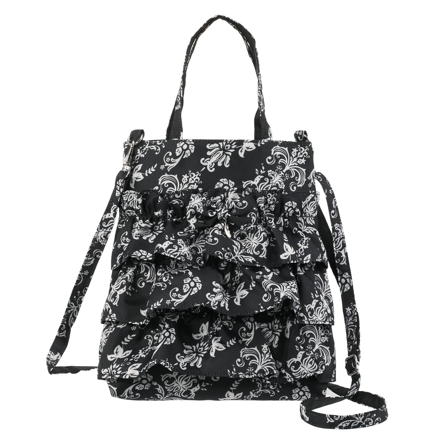 ラ　ルイス アラベスク柄 はっ水生地使用 ミニショルダーバッグ