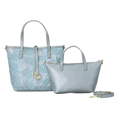 ラルジュ 軽量 ２ウェイ レーストートバッグ ＜インナーバッグ付＞