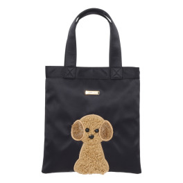 クーコ 犬モティーフ 刺しゅうトートバッグ