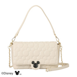 ベルモサ ミッキーマウス キルティング ２ＷＡＹショルダーバッグ