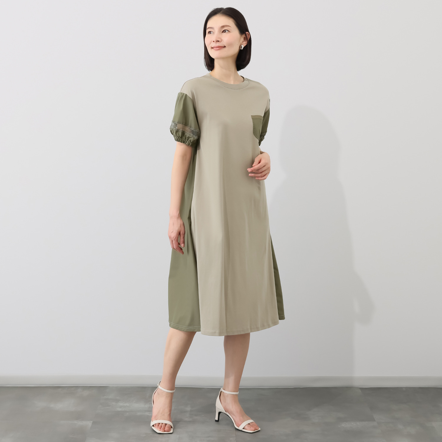 ダジュール ドッキングデザイン ワンピース