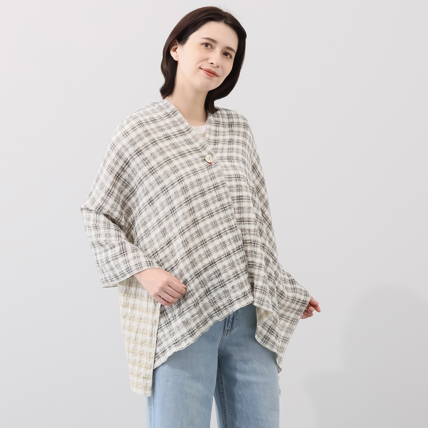 播州織の伝統と こだわりの機能性 クラレトレーディング 播州織 ダブルフェイスストール