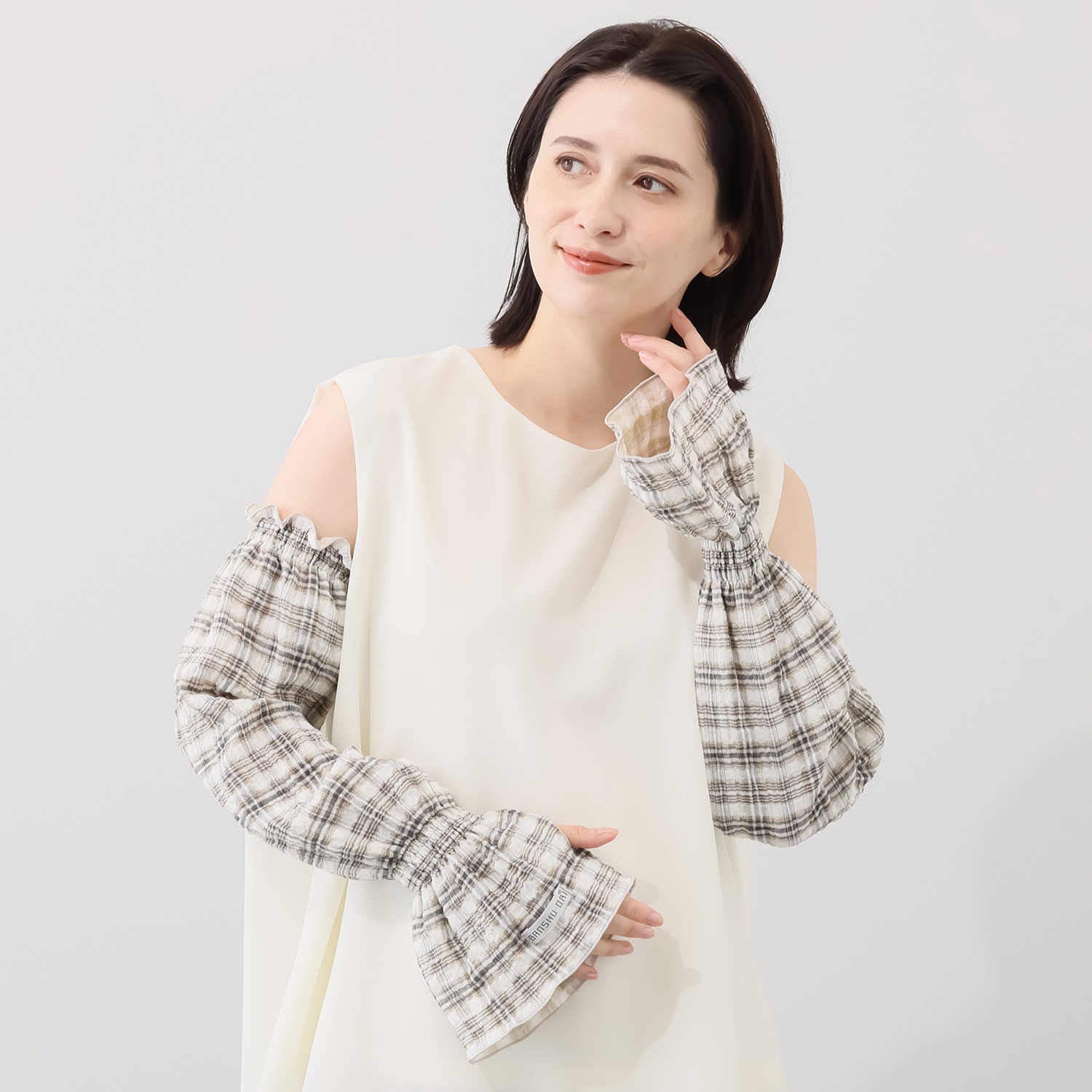 播州織の伝統と こだわりの機能性 クラレトレーディング 播州織 アームカバー