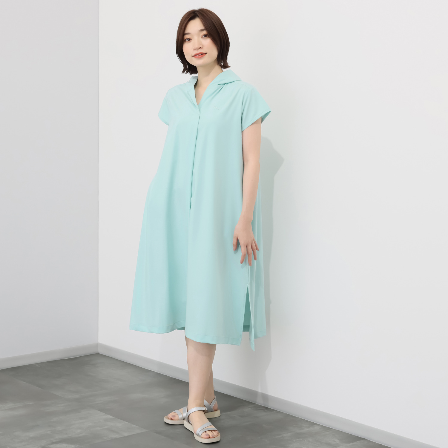 フィラ ＵＶカット・接触冷感・ 遮熱 パーカー ワンピース